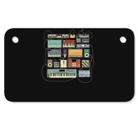 Electronic Musician Synthesizer And Drum Machine Dj 1 Motorcycle License Plate | Artistshot