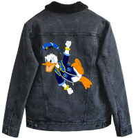 Angry Donald Unisex Sherpa-lined Denim Jacket | Artistshot