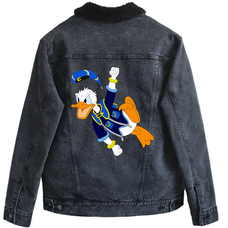 Angry Donald Unisex Sherpa-lined Denim Jacket | Artistshot