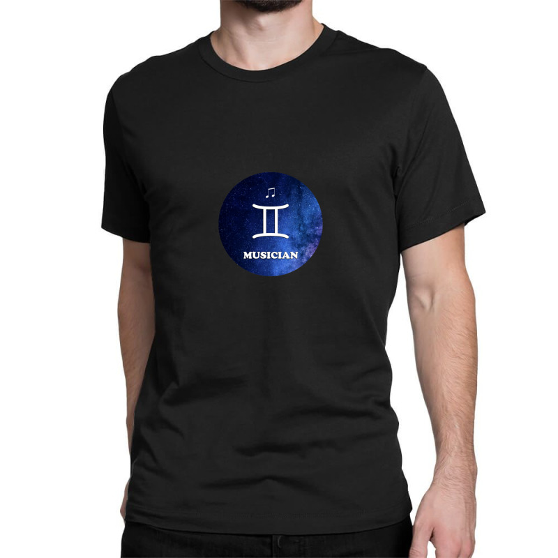 Gemini Musician Classic T-shirt by ShannonMarieMore | Artistshot