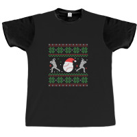 Baseball Ugly Christmas Sweater Funny Xmas Baseball Graphic T-shirt | Artistshot