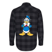 Copy Of Funny Donaldducks   Fan Art Flannel Shirt | Artistshot