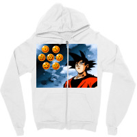 Goku & Nineball Dragon Zipper Hoodie | Artistshot