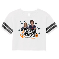 Spooks Ahoy Ice Scream Parlour Scorecard Crop Tee | Artistshot