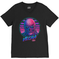 Retro Vecna V-neck Tee | Artistshot