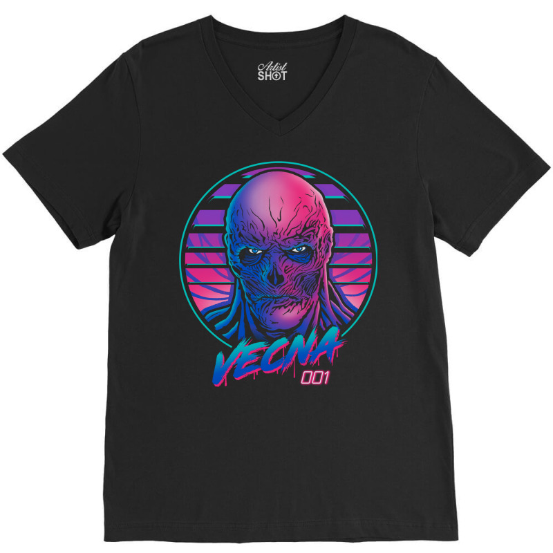 Retro Vecna V-Neck Tee by plakajkatiiel | Artistshot