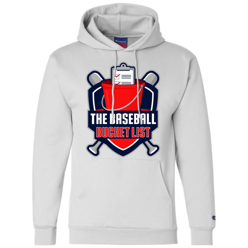 The Baseball Bucket List, The Baseball, The Red Baseball, The Baseball Champion Hoodie by Irena D Good | Artistshot