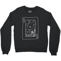 King Of Nature Playing Card 1 Crewneck Sweatshirt | Artistshot