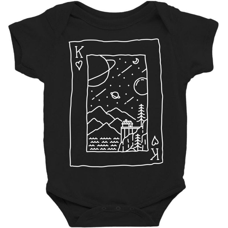 King Of Nature Playing Card 1 Baby Bodysuit | Artistshot