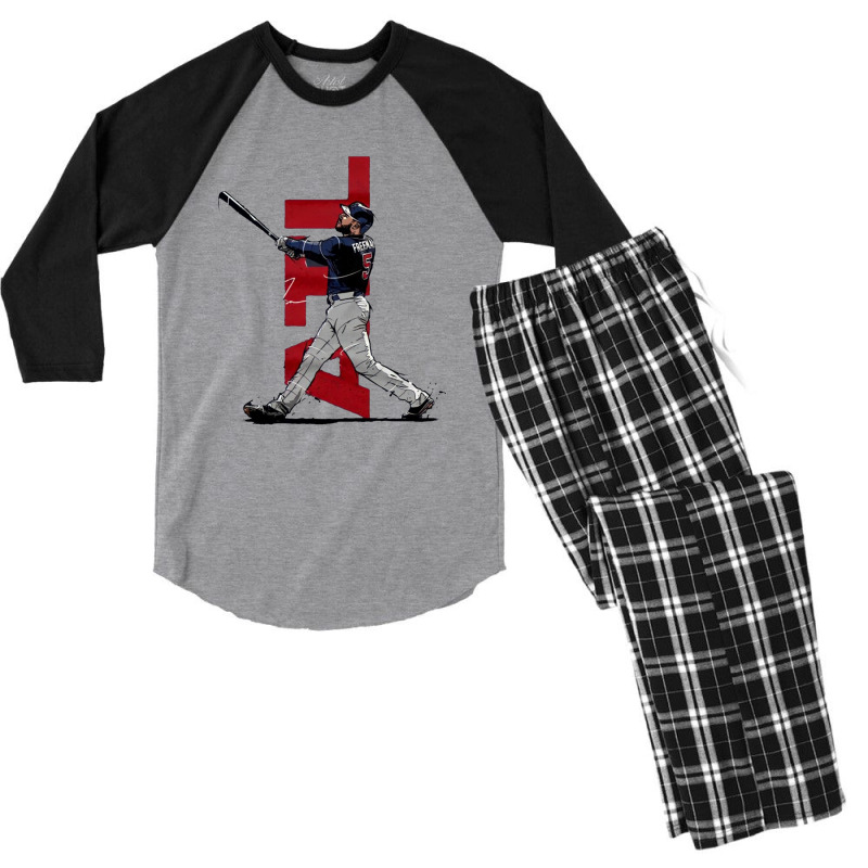 Atl Baseball Men's 3/4 Sleeve Pajama Set by Irena D Good | Artistshot