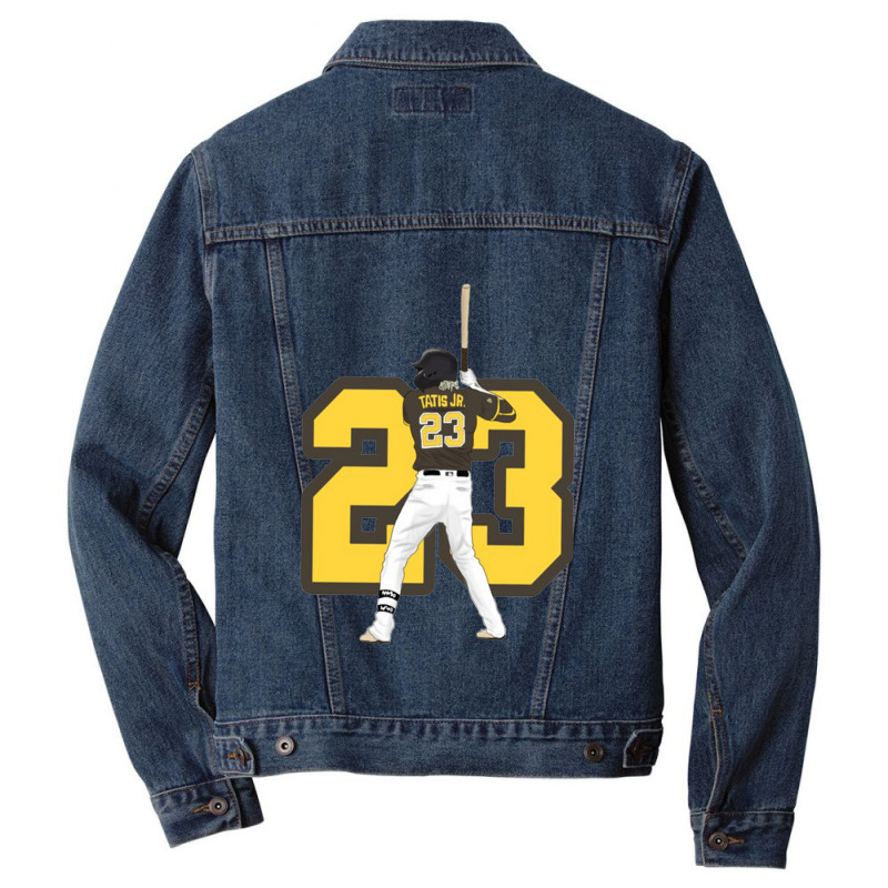 Baseball Ball Men Denim Jacket by Irena D Good | Artistshot