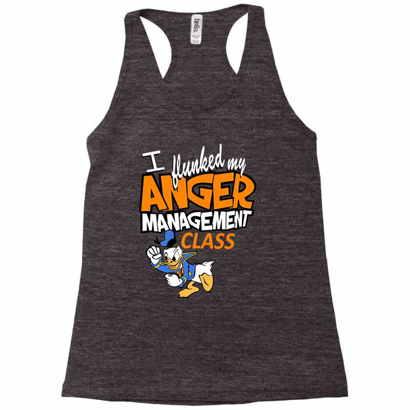 I Flunked Anger Management Donald Angry Bird Racerback Tank by shoenlositox | Artistshot