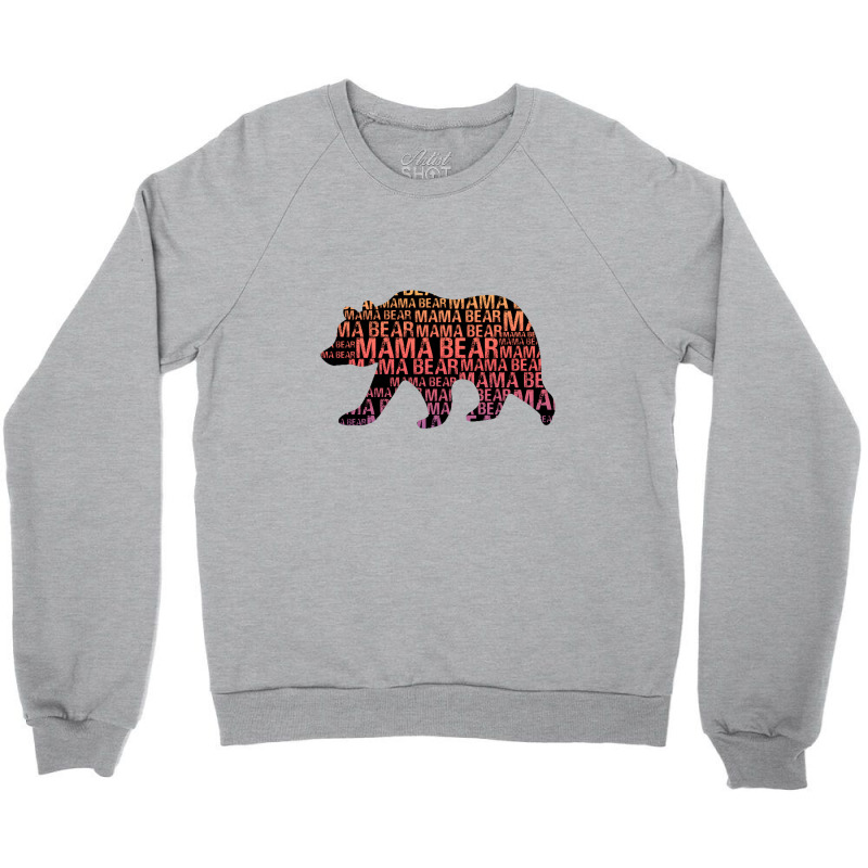 Mama Bear Crewneck Sweatshirt by arthabejo99 | Artistshot