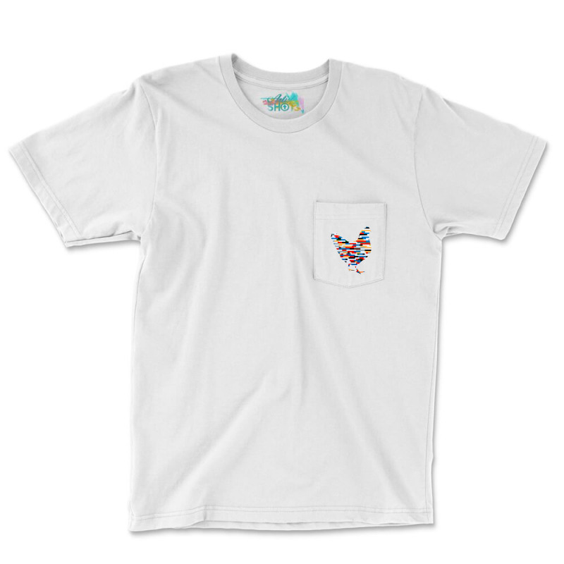 Pattern Chicken Cool Pocket T-Shirt by arthabejo99 | Artistshot