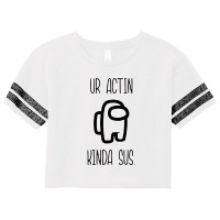 Acting Kinda Sus Scorecard Crop Tee | Artistshot