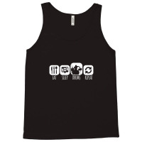 Eat Sleep Drums Drummer Mantra Tank Top | Artistshot