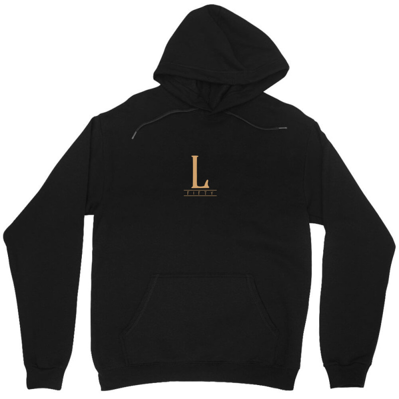 L (fifty) Gold Roman Numerals Unisex Hoodie by MichaelGatineau | Artistshot