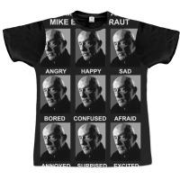 Many Moods Of Mike Graphic T-shirt | Artistshot