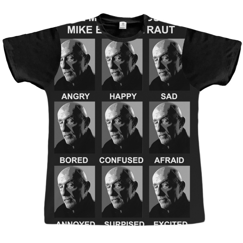 Many Moods Of Mike Graphic T-shirt by ardylanda | Artistshot