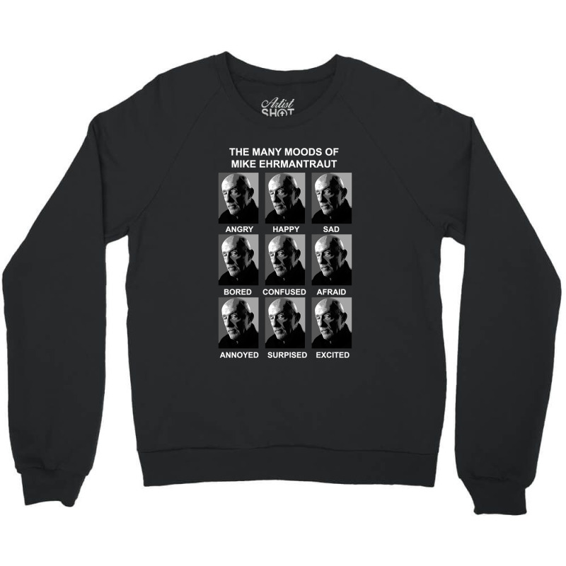 Many Moods Of Mike Crewneck Sweatshirt by ardylanda | Artistshot