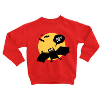 Crazy Bat Toddler Sweatshirt | Artistshot