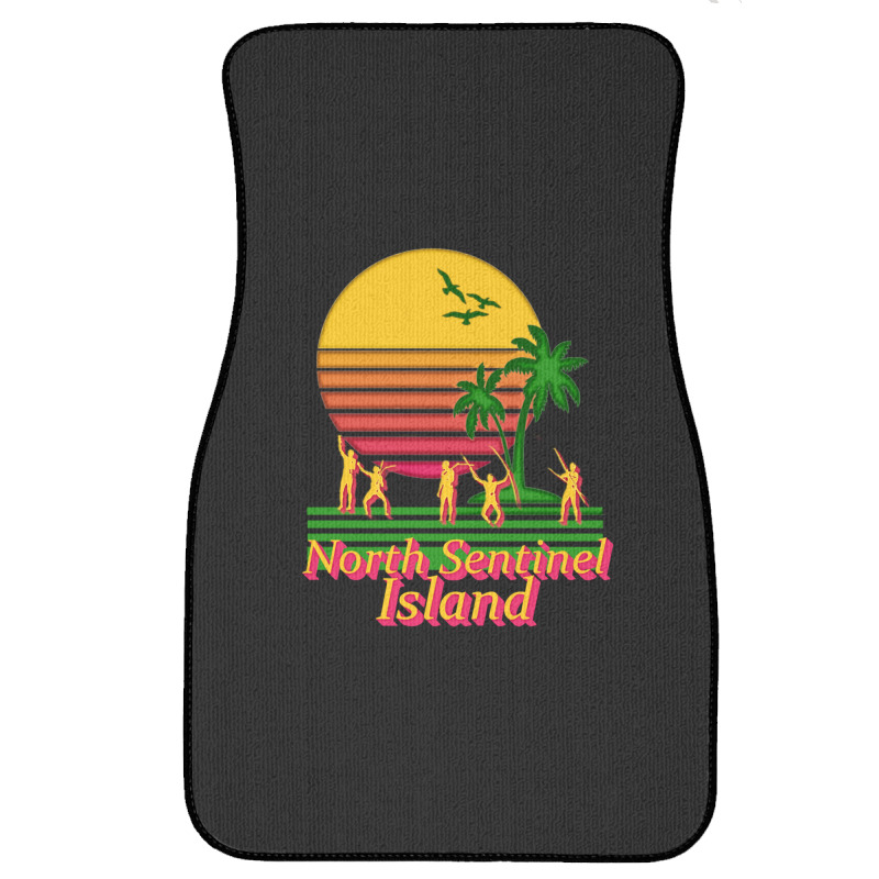 North Sentinel Island Tourism Front Car Mat | Artistshot