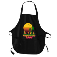 North Sentinel Island Tourism Medium-length Apron | Artistshot