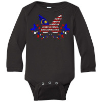 Malaysia Malaysian Malaysia Flag Butterflies T Shirt Long Sleeve Baby Bodysuit | Artistshot