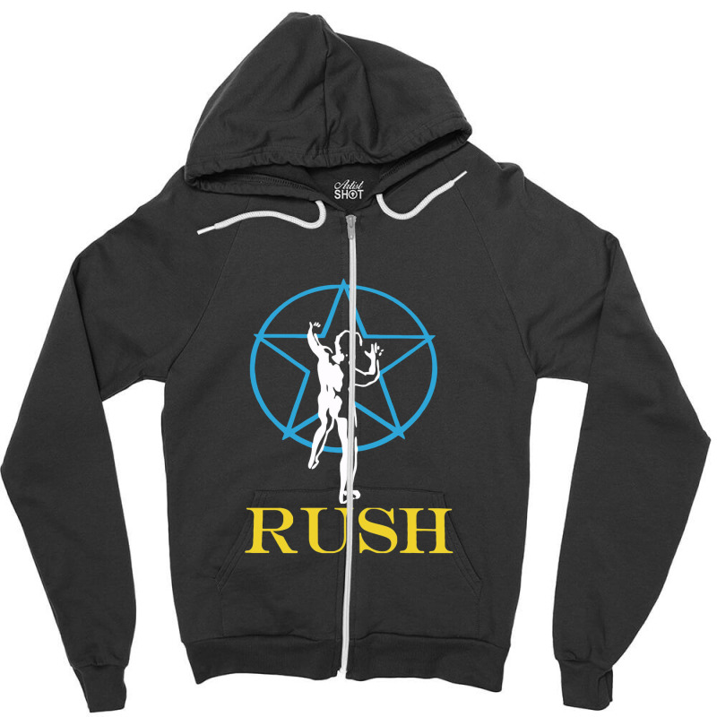 Star Rush Zipper Hoodie | Artistshot