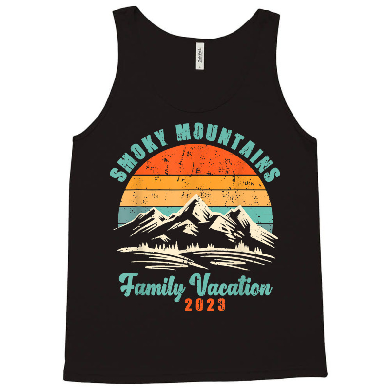 Family Vacation 2023 Hiking Camping Tennessee Smoky Mountain T Shirt Tank Top by prix5d5gosson | Artistshot