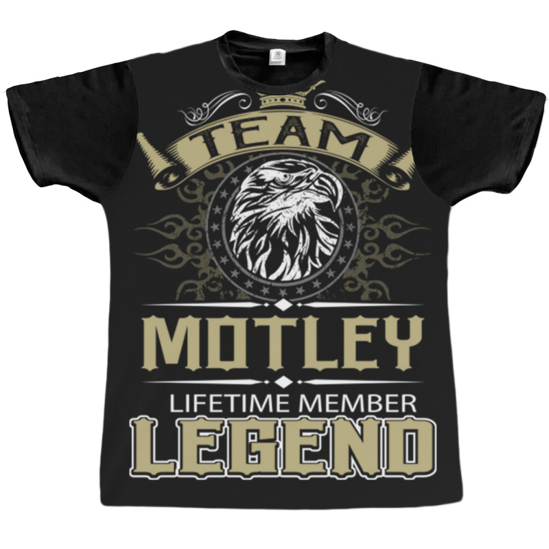 Motley Eagle Lifetime Member Legend Name 1 Graphic T-shirt by CaileighCohick | Artistshot