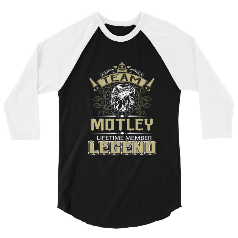 Motley Eagle Lifetime Member Legend Name 1 3/4 Sleeve Shirt by CaileighCohick | Artistshot