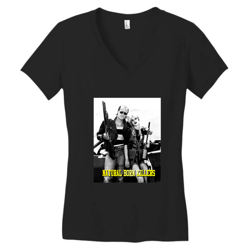 Facts Everyone Should Know About Natural Born Killers 1 Women's V-Neck T-Shirt by AshliBuol | Artistshot