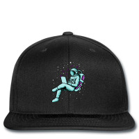 Astronaut Working With Butterflies On Space Printed Hat | Artistshot