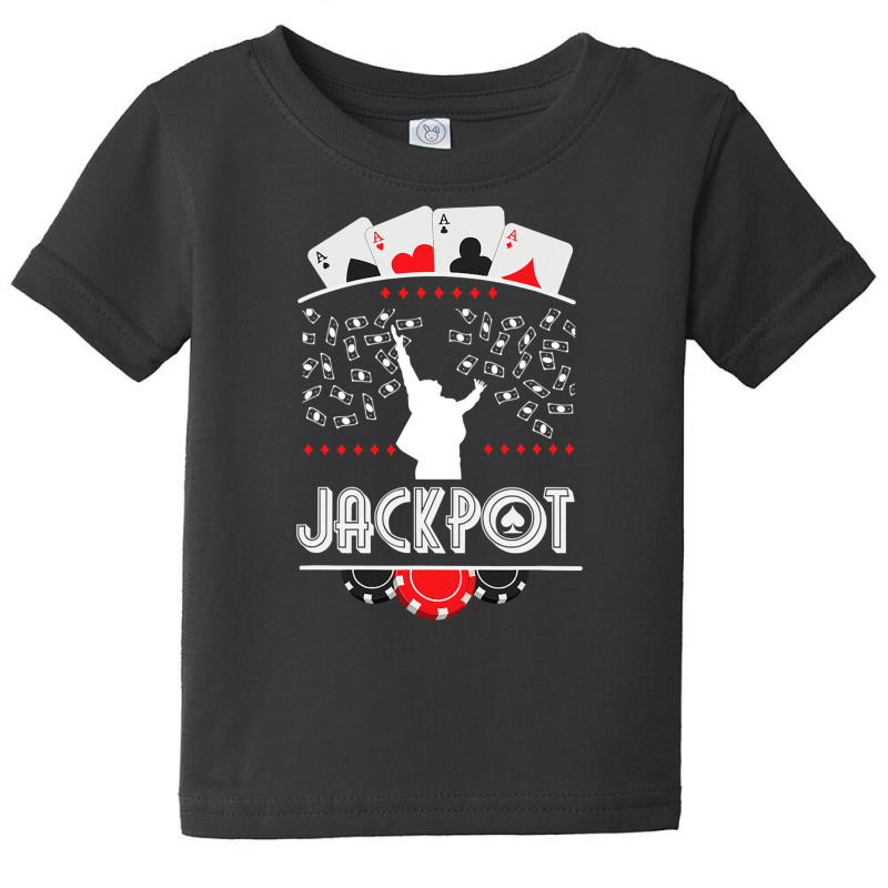 Poker Jackpot Money Rain Winners Baby Tee | Artistshot