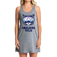 Engelberg Titlis Alpine Mountain Panorama Ski Goggles Cats T Shirt Tank Dress | Artistshot