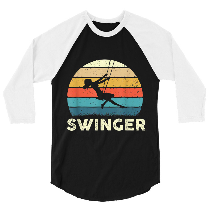 Swinger - Polyamory Couple Swapping Swing Swinging Lifestyle 3/4 Sleeve Shirt | Artistshot