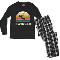 Swinger - Polyamory Couple Swapping Swing Swinging Lifestyle Men's Long Sleeve Pajama Set | Artistshot