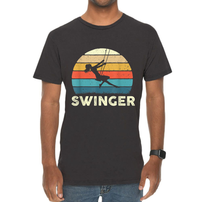 Swinger - Polyamory Couple Swapping Swing Swinging Lifestyle Vintage T-shirt | Artistshot