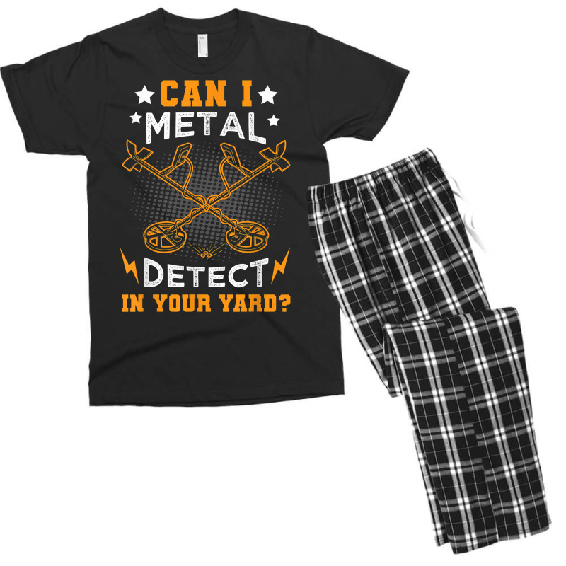 Metal Detector Metal Detecting Treasure Hunting Detectorist T Shirt Men's T-shirt Pajama Set by polioukhi | Artistshot