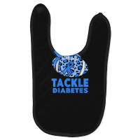 Tackle Diabetic Blue Diabetes Type 1 Awareness Warrior Men Baby Bibs | Artistshot