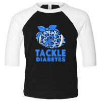 Tackle Diabetic Blue Diabetes Type 1 Awareness Warrior Men Toddler 3/4 Sleeve Tee | Artistshot