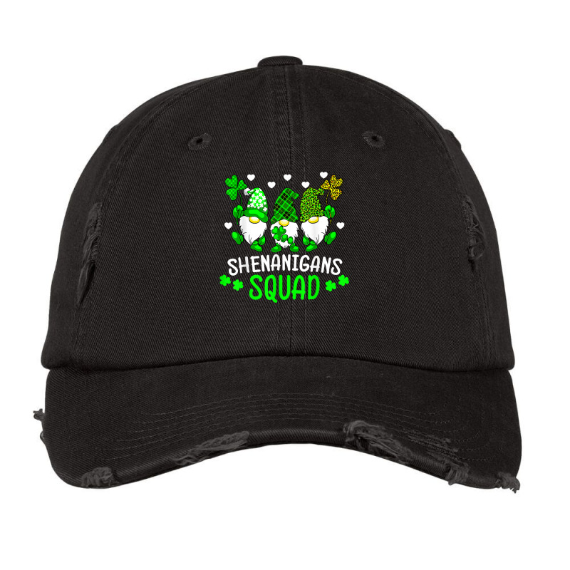 Funny Time For Shenanigans Squad St Patrick's Day Gnomes T Shirt Vintage Cap by simonettemjnn | Artistshot