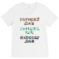 Father's Day T Shirt V-neck Tee | Artistshot