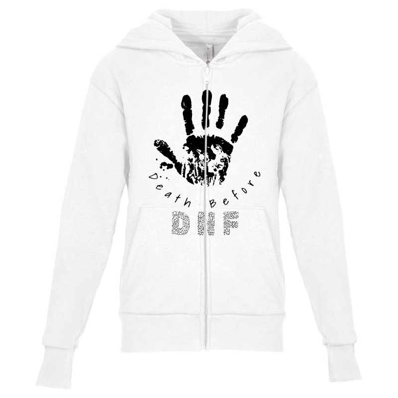 Dnf Death Before Dnf Youth Zipper Hoodie by Bakwan Art | Artistshot