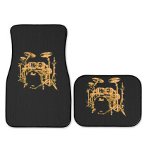 Drums 22 Neon Copper Full Set Car Mats | Artistshot