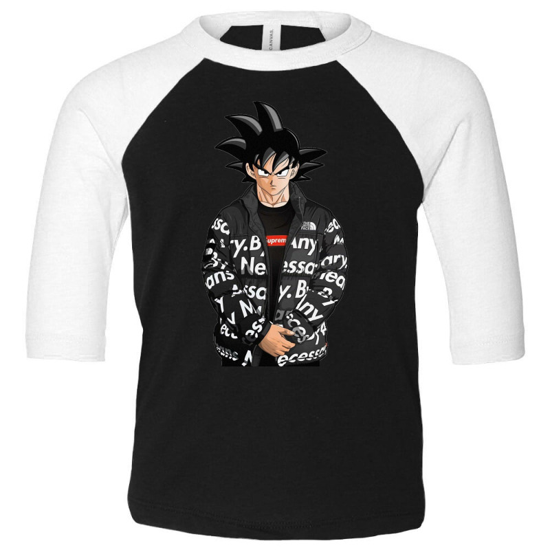 Goku Drip Toddler 3/4 Sleeve Tee | Artistshot