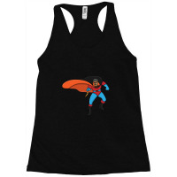 Superhero With A Thunder In His Hand Racerback Tank | Artistshot