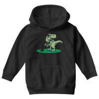 Tresure Hunting T-rex Detector Metal Detecting Pullover Hoodie Youth Hoodie | Artistshot