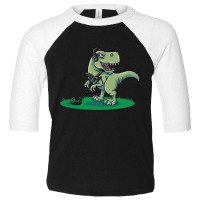 Tresure Hunting T-rex Detector Metal Detecting Pullover Hoodie Toddler 3/4 Sleeve Tee | Artistshot